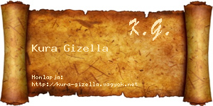 Kura Gizella névjegykártya